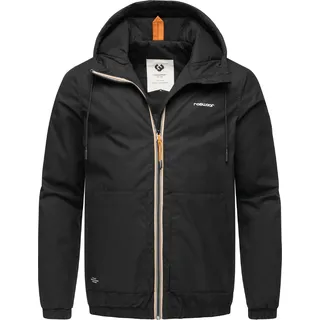 Ragwear Outdoorjacke »Outdoorjacke Windeyer«, mit Kapuze, Stylische Herren Übergangsjacke mit Kapuze, schwarz