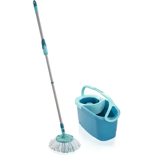 Leifheit Bodenwischer Clean Twist Disc Mop Ergo Blau