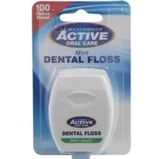 Beauty Formulas, Bodylotion, Active Oral Care - Dental Floss Waxed Floss Mint 100