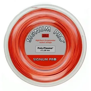 Signum Pro Tennissaite Poly Plasma (Haltbarkeit) orange 200m Rolle