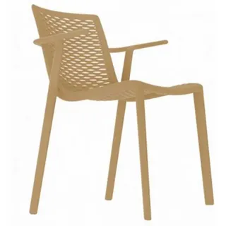 Resol Netkat Stuhl Mit Armlehnen - Sand - One Size