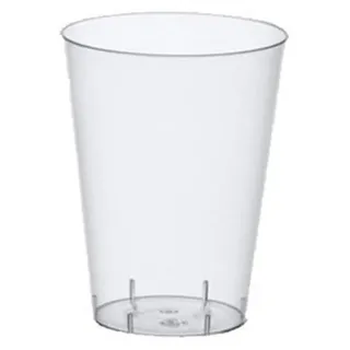 Papstar Plastikbecher 0,2 l Glasklar 50 St.