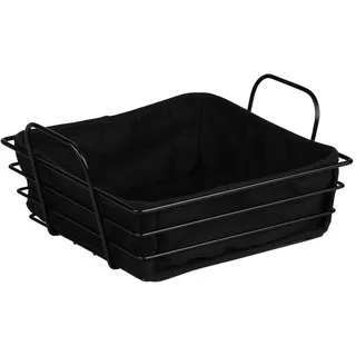 Kesper Brotkorb Metall 25/22 cm , 22.5x11.5x25.3 cm , Geschirr, Tischkultur & Serviergeschirr, Brotkörbe