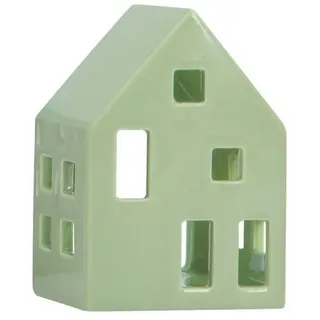 REMEMBER Teelichthaus "Sage" aus Dolomit - 11 x 6 cm