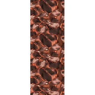Queence »Oancoitha« 3D-Optik Motiv bedruckt clean glatt 90x250cm, selbstklebend, kinderleichte Anbringung,, Sticker,