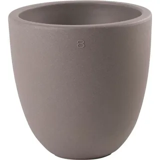 8 seasons design GmbH Shining Curvy Pot S 39 x 39 cm Schwarz