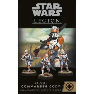 Atomic Mass Games FFG Star Wars: Legion – Klon-Commander Cody | Commander-Erweiterung | Tabletop | 2 Spieler | Ab 14+ Jahren | 120-180 Minuten | Deutsch