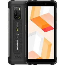Ulefone Armor X10 (5.45") Dual SIM Android 11 USB Type-C Black (32 GB, Schwarz, 5.45", Dual SIM, 13 Mpx, 4G), Smartphone, Schwarz