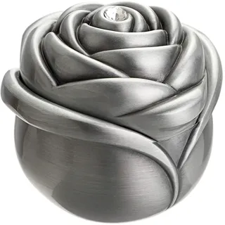 Hipiwe Schmuckkästchen in Rosenform, Vintage-Stil, klein, für Ringe, Ohrringe, Halsketten, Schatz, Geschenk für Mädchen und Frauen