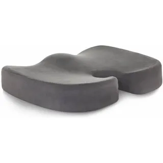 Linenspa Ergonomisches Sitzkissen 40 x 45 cm Grau