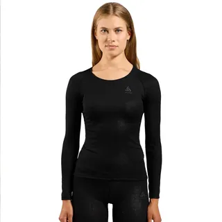 Odlo Unterhemd Damen Langarm Active F-dry Light I Funktionsshirt I Funktionsunterwäsche
