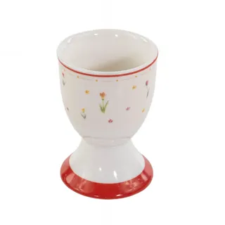 Boltze Home Eierbecher Blümi Ø 5 cm , Keramik , 5x7x5 cm , Geschirr, Tischkultur & Serviergeschirr, Eierbecher