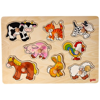 GoKi Steckpuzzle Bauernhof VII (57873)