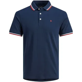 JACK & JONES Paulus Polo blau 4XL