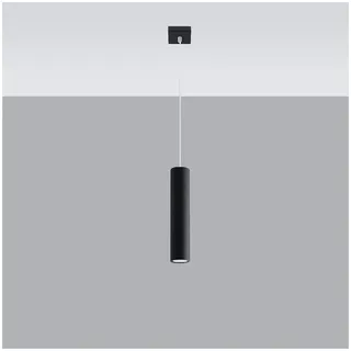 Sollux Lighting Lagos 1-flg. 8 cm rund schwarz
