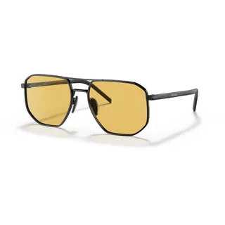 Prada /0Pr 59Ys/Sonnenbrille0Pr59Ys 1Bo0B7 57/Polyamid Standard/Mattschwarz, Schwarz, 57 mm