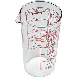 Pyrex Messbecher & Rührschüssel hohe Form 0,5 L