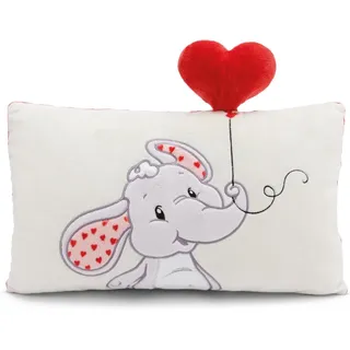 NICI Kissen Love Elefant 43 x 25 cm Grün