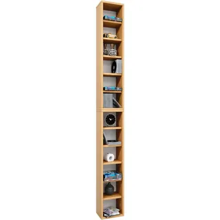 VCM Bigol Standregal 21 x 20 x 183 cm Braun