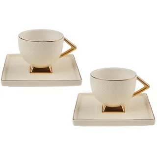 KARACA Espressotasse 0,09 l Weiß 2 St.