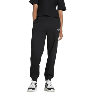 Puma ESS Small No. 1 Logo Comfort High-Waist Hosen Schwarz S