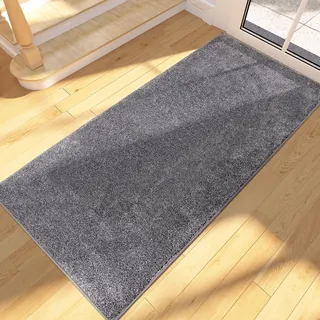 FCSDETAIL Schmutzfangmatte Innen Lang 60 x 150 cm, rutschfeste waschbare Fußmatte, absorbierend Türmatte, Fussmatte Läufer Teppich für Hund, Eingang, Flur, Küchen, Korridor