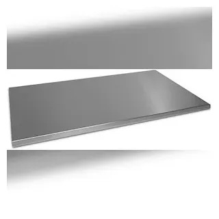 Lisa - Plan Pro - Backbrett aus Edelstahl 100x55 cm