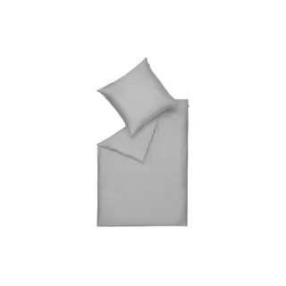 Schöner Wohnen Pure Unifarben Grau 200 x 200 cm + 80 x 80 cm