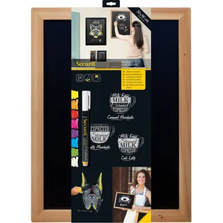 Securit Kreidetafel 30 x 40 cm Mehrfarbig