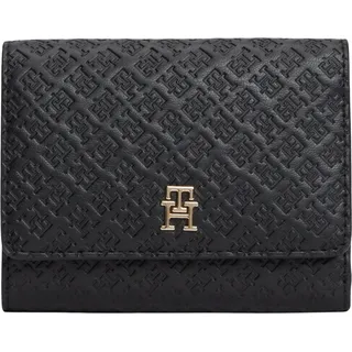 Tommy Hilfiger Th Icon Trifold Mono Geldbörse schwarz