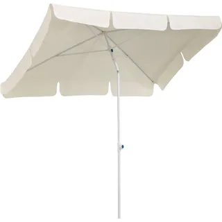 Schneider Balkonschirme Ibiza 180 cm x 120 cm Natur mit Push-Up Mechanik