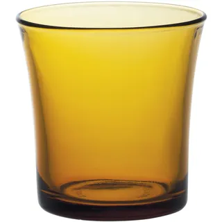 Duralex 1011DB06A0111 Lys Vermeil Trinkglas, Wasserglas, Saftglas, 210ml, Glas, bernstein, 6 Stück