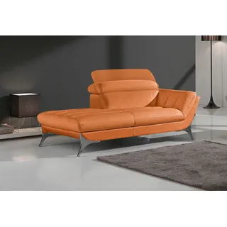 Egoitaliano Recamiere Leder orange