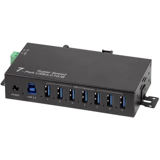 Logilink USB-Hub UA0444 7-Port Industrie
