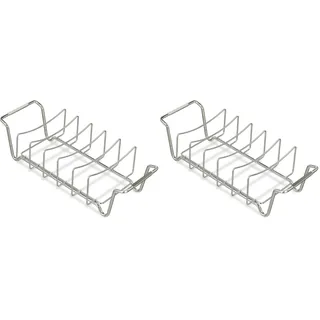 Relaxdays Grillrost 44,5 x 11,5 cm Metall silber