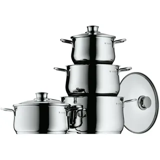 WMF Diadem Plus Topf-Set 4-tlg. Bratentopf + Fleischtopf + Glasdeckel