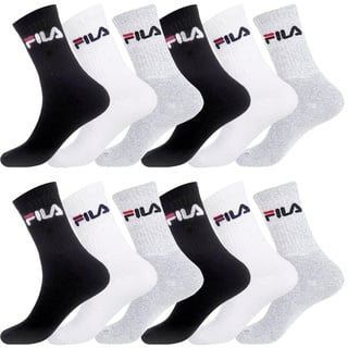 FILA Herren Fila/Am/Tnx12 Sportsocken, Mehrfarbig (Multicolore A - Mc), 39-42 EU