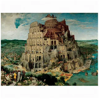 Ravensburger 17423 Herz Puzzle 5000 The Tower of Babel, Multicolore, Taille Unique