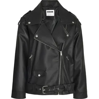 Noisy May Paulina Lederjacke Schwarz L