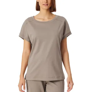 Schiesser Damen Schlafshirt Kurzarm - Mix + Relax