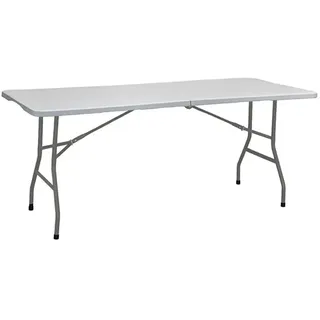 Marbueno Summer 10441 180x70x74 Cm Klappbarer Campingtisch - White - 180x70x74 cm