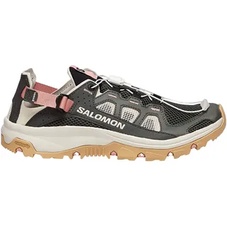Salomon Badelatschen Techamphibian 5 Peat/Rainy Day/Hyma Pink 40 2/3