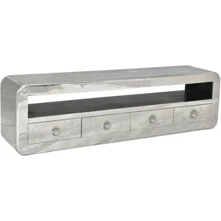 SIT Möbel Airman TV-Lowboard 200 cm silber