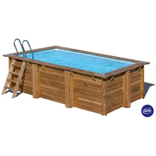 Gre Aufstellpool 420 x 270 x 117 cm inkl. Sandfilteranlage und Skimmer