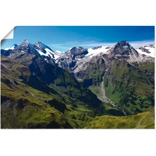 Artland Wandbild »Berge rund um den Großglockner« Berge 1 Stk. tlg. als Leinwandbild, Poster in verschied. Größen, beige