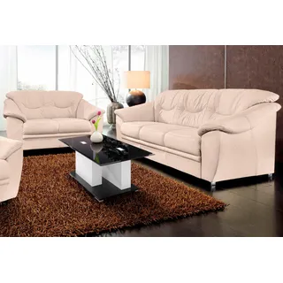sit&more Couch Federkern 2-Sitzer + 3-Sitzer Beige