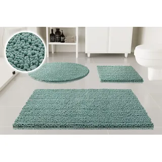 Badematte OTTO HOME "Torrni", mint grün, H:22mm, Polyester, Badematten, Badematte, Badteppich, getuftet, modern, Uni, antirutsch, flauschig, hochflor