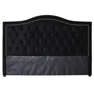 Bettkopfteil Samt Panel Kopfende Wandkissen Vintage Polsterkopfteil 160cm