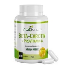 VitaSanum® Beta-Carotin (ProVitamin A 3885 IE)