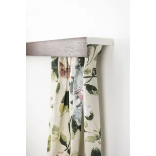 GARESA »Kunststoffschiene mit Blende« 1 läufig-läufig Wunschmaßlänge Deckenmontage, verlängerbar, einfache Montage, schlicht,